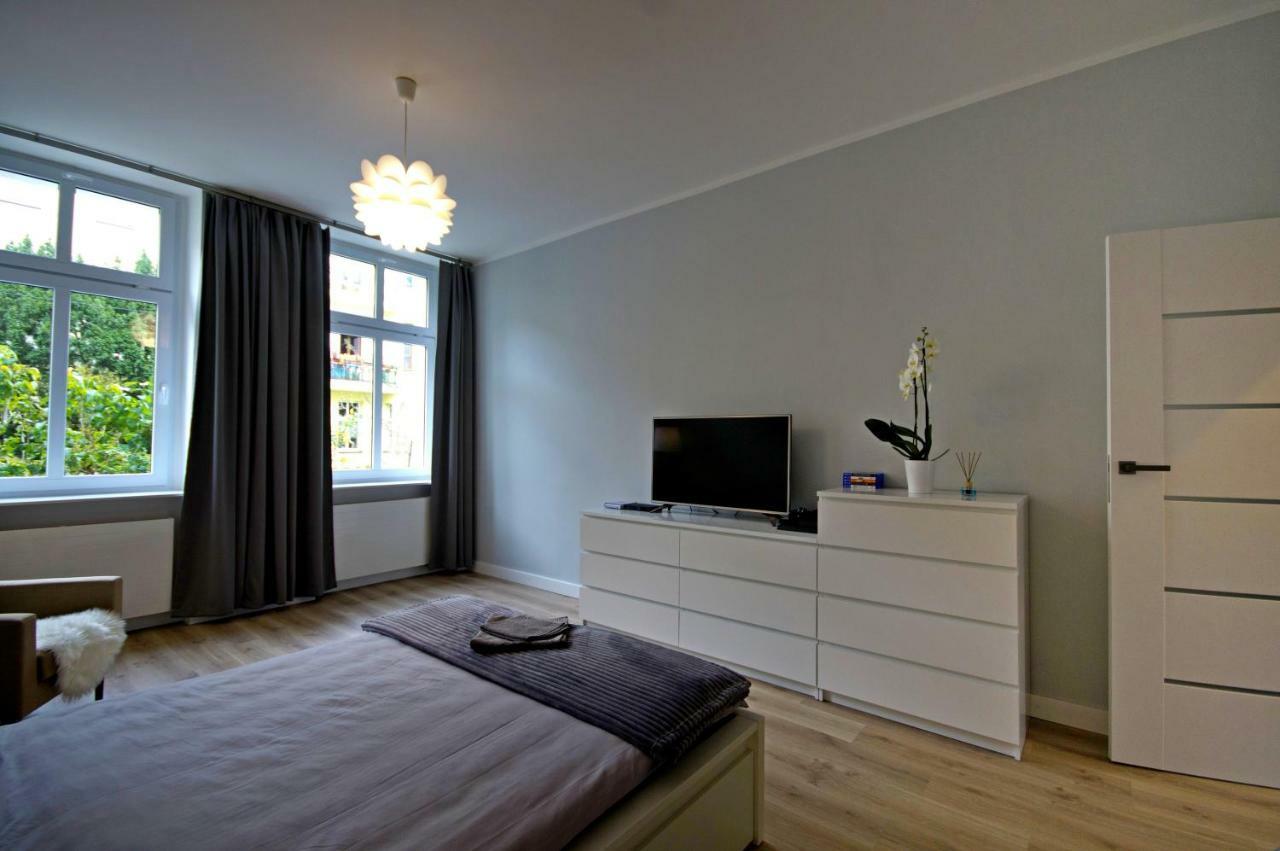 Apartament Paderewskiego 12M2 Svinoústí Exteriér fotografie